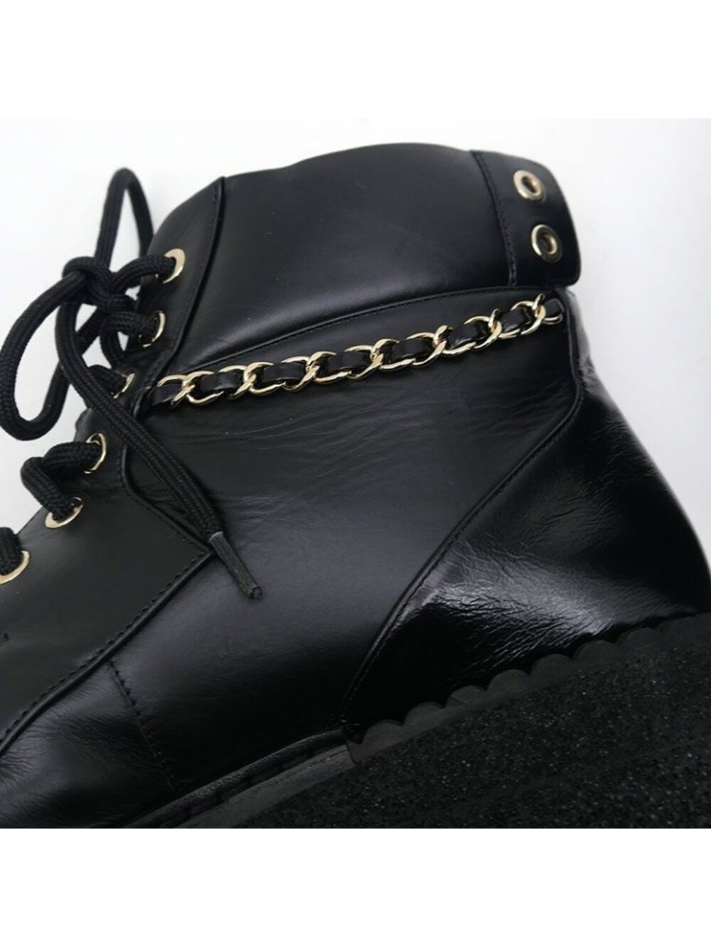 Chanel Short Boots Platform 37 Shoes - Picture 5 of 10